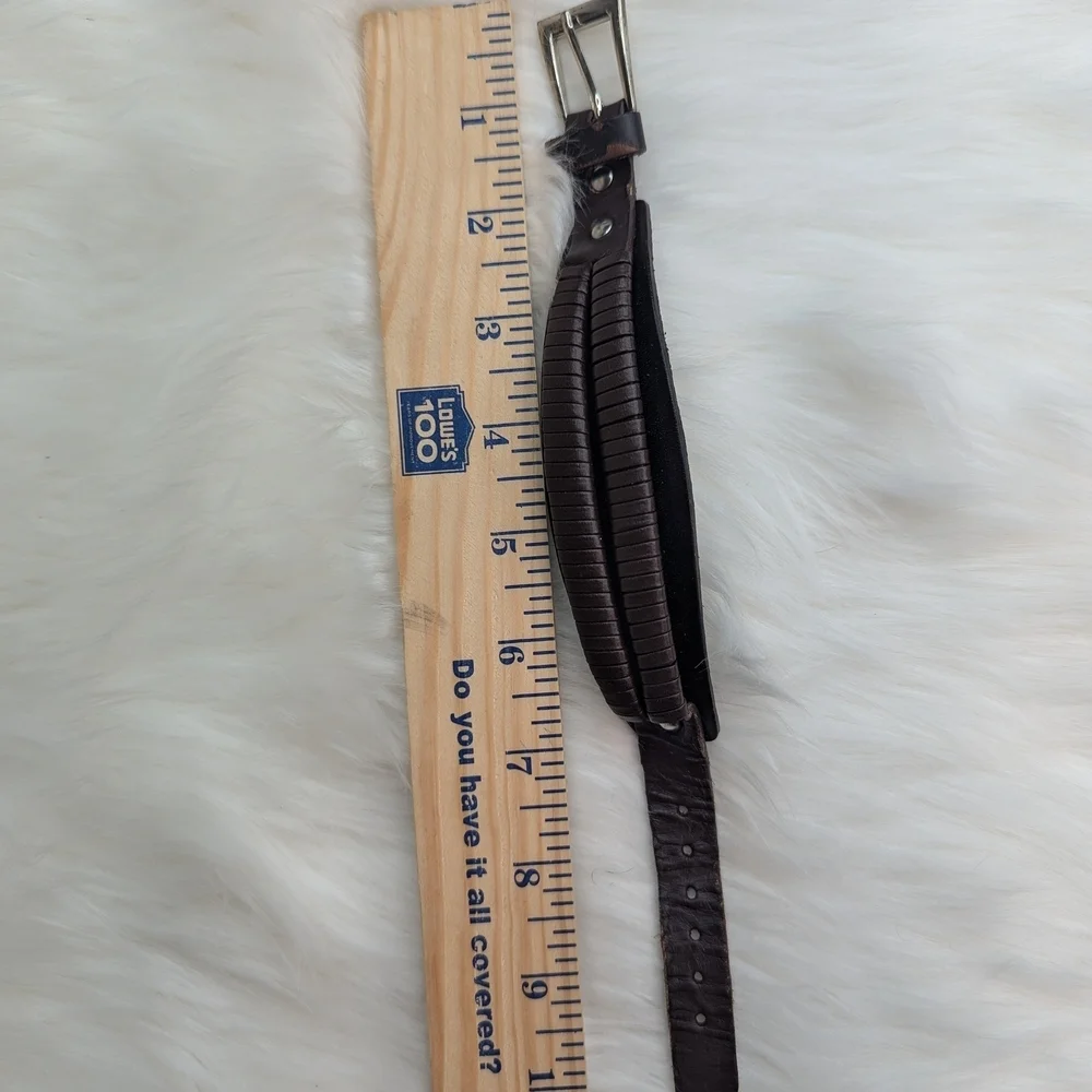 Men's Brown Leather Bracelet